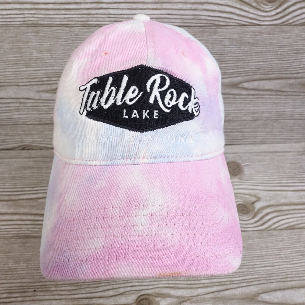 TABLE ROCK LAKE TIE DYE TRAVEL TOURIST BASEBALL HAT CAP